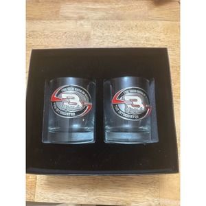 Dale Earnhardt Limited Edition Whiskey Glasses
